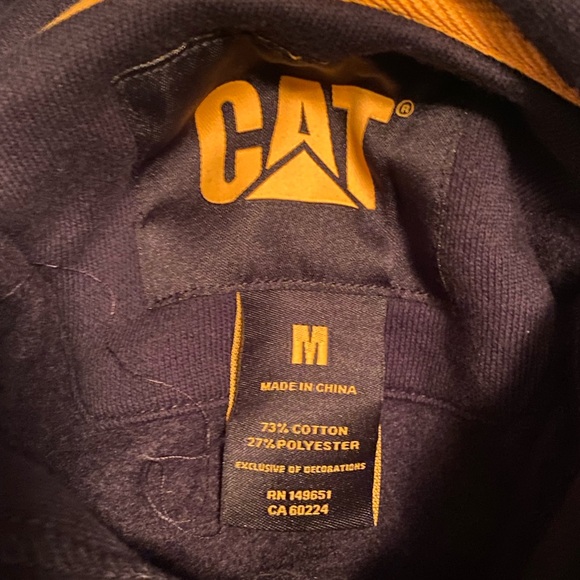 New CAT hoodie MED - Picture 3 of 5